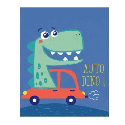 Alfombra Vinílica Auto Dino 110x140cms/ A PEDIDO
